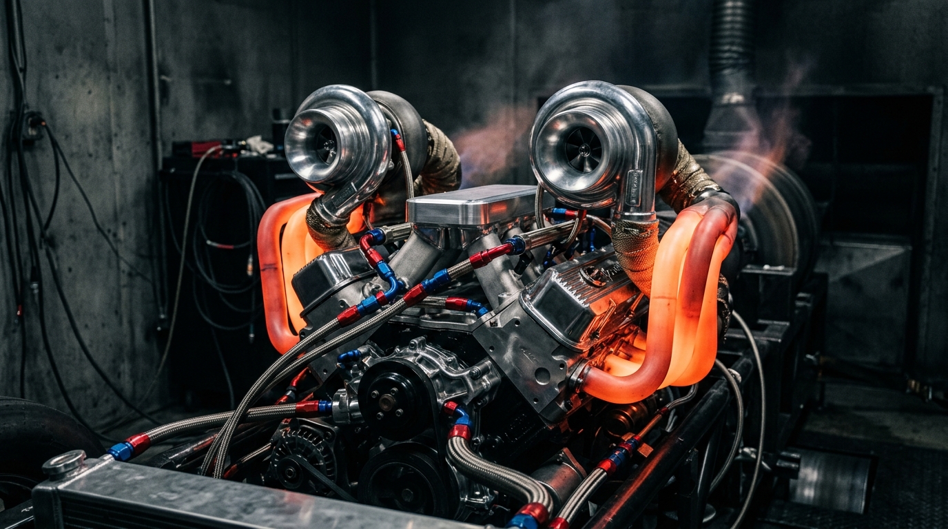 Precision engine bay dyno calibration and forced induction setup